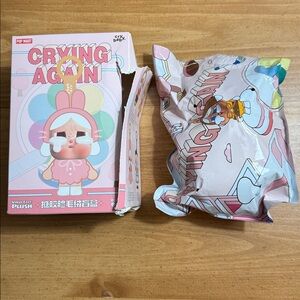 Pop Mart CryBaby Crying Again Series Duck You Vinyl Face Plush